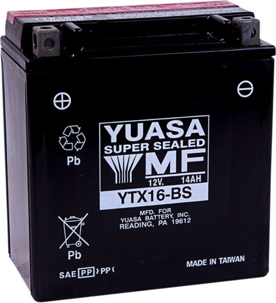 YTX16-BS AGM Maintenance Free Battery