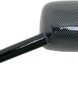 Emgo Left Mirror Carbon Fiber Look Fits 90-97 Kawasaki ZX600R