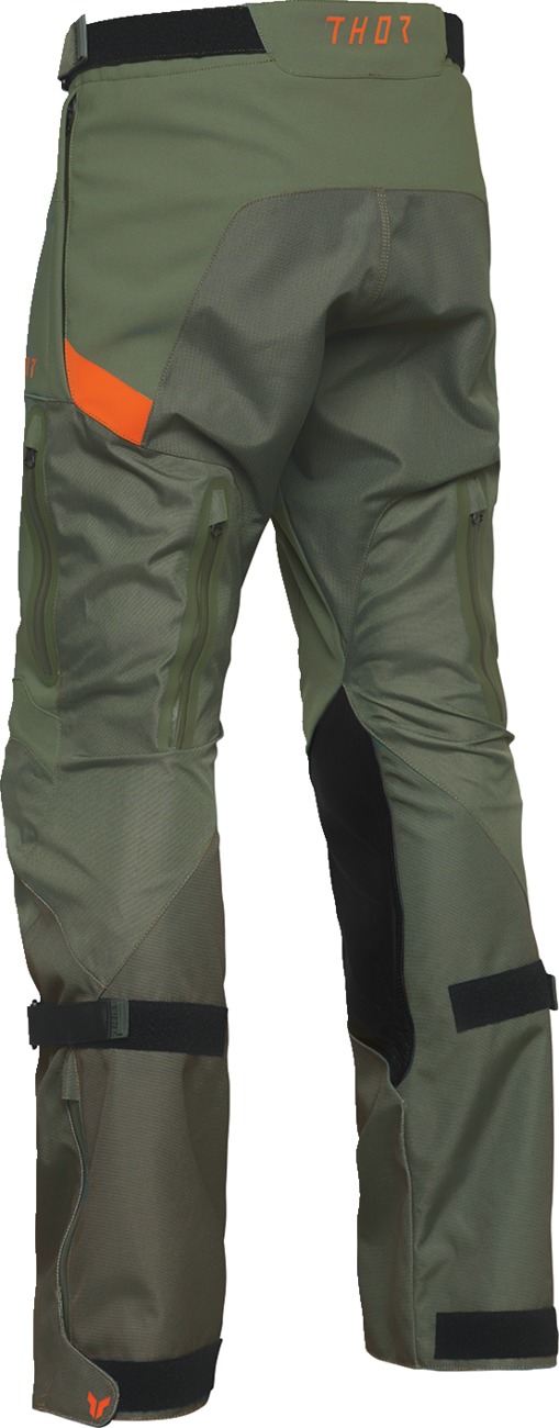 Thor Range Pants Military Green Orange Men's Size 42 - Image 4