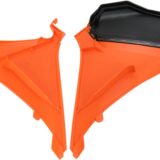 Acerbis Airbox Cover KTM Orange Fits KTM SX/XC/EXC (All w/o Linkage) - Image 2