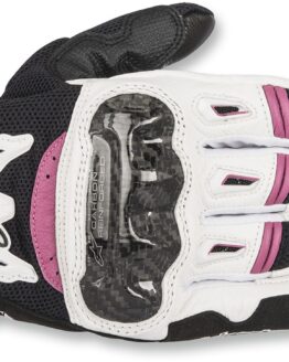 Women's SMX-2 V2 Air Carbon  Gloves Black/White/Pink Small