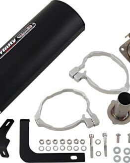 Black Aluminum Slip On Exhaust