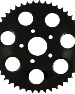 Carbon Steel 46T Drive Sprocket Gloss Black