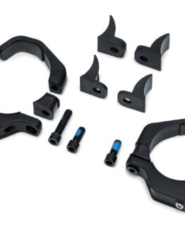 Kuryakyn Pipe Wrench Fork Mounts Black