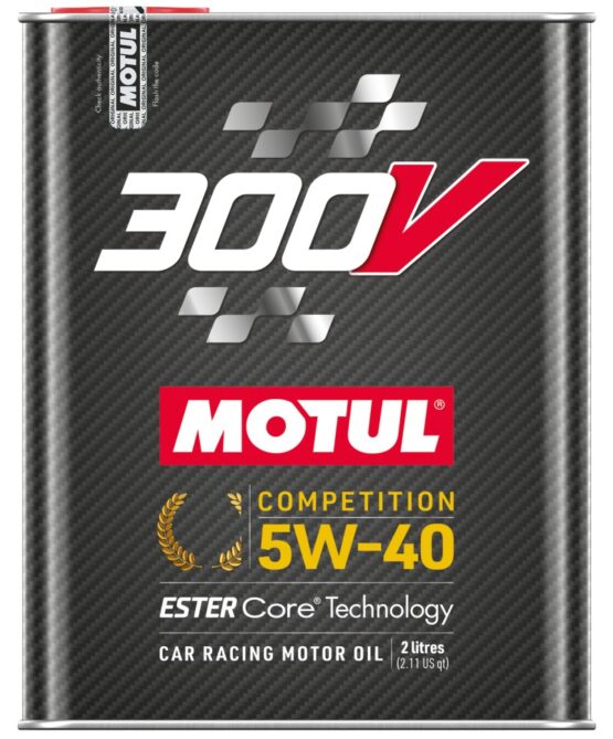 300V Synthetic Racing 5w40 Engine Oil - Case 10 X 2 Liters