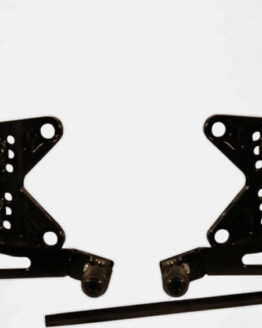 V2 Adjustable Rearset - Black