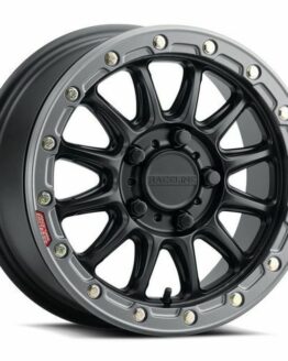 Raceline Alpha Beadlock 15x7 5x114.3 +25 Black Gunmetal Ring Wheel