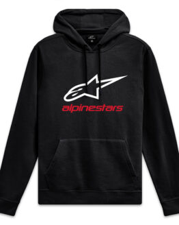 Alpinestars Always 2.0 Hoodie Black/White/Red Medium