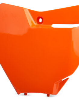 Front Number Plate - Orange