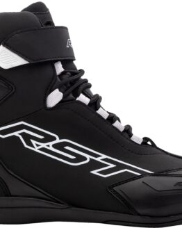 RST Sabre Moto CE Shoe Black/White Men's Size 8