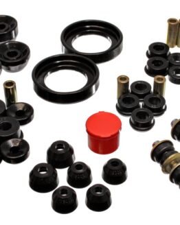 Energy Suspension Hyper-Flex Master Bushing Set Black Fits 90-93 Accord/Odyssey