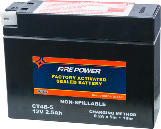 Factory Activated Sealed Battery