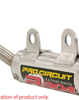 R-304 Shorty Aluminum Slip On Exhaust Silencer