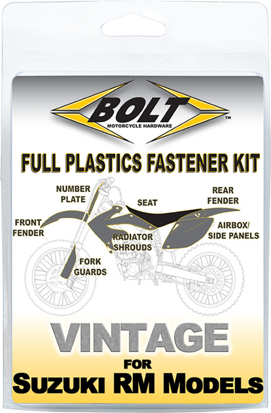 Full Plastic Fastener Kit