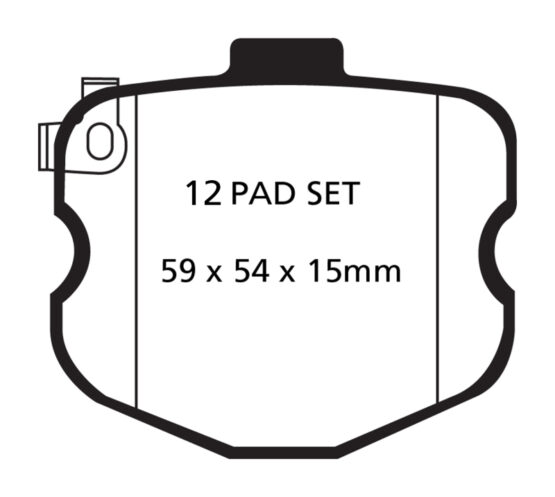 Redstuff Front Brake Pads