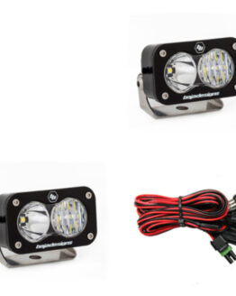 S2 Pro Series LED Light Pods Driving Combo Pattern - Pair