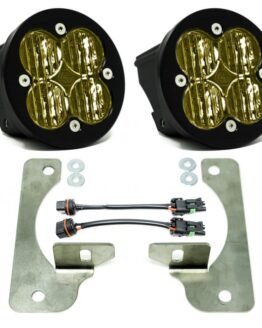 Baja Designs Amber Fog Light Pocket Kit Fits 2018+ Wrangler JL Rubicon