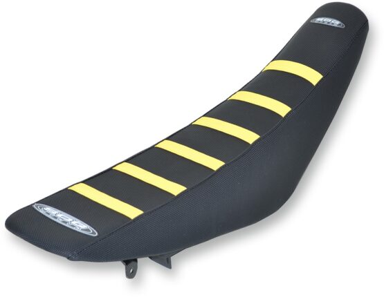 6-Rib Water Resistant Seat Cover Black/Yellow