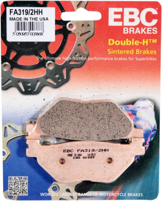 Sintered Double-H Rear Brake Pads