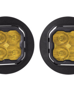 SS3 Type OB LED Fog Light Kit Pro - Yellow SAE Fog
