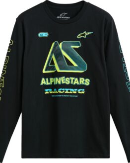 Alpinestars Ayess Long Sleeve Tee Black Large Men's