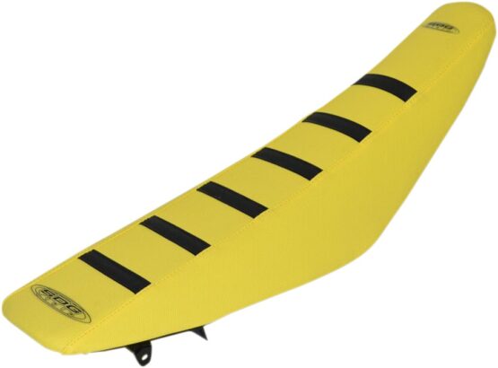 6-Rib Water Resistant Seat Cover Yellow/Black - Image 2