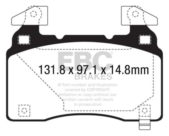 Bluestuff Front Brake Pads