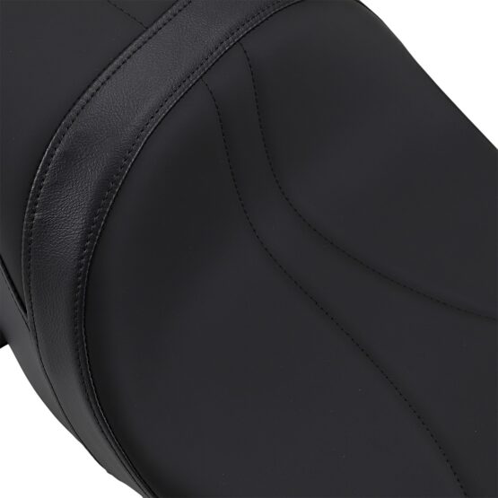 Low-Profile Stitched Leather 2-Up Seat - Image 4