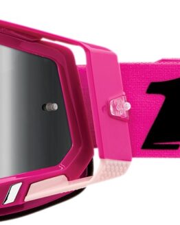 Racecraft 2 Pink / Maho Goggles - Silver Flash Mirrored Lens