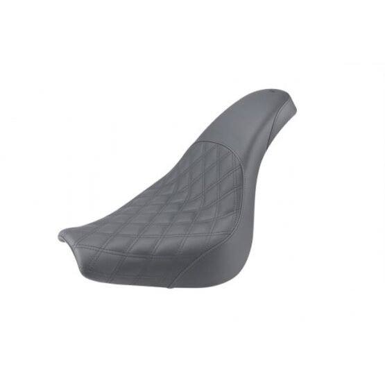 Profiler Lattice Stitched 2-Up Seat - Black