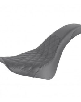 Profiler Lattice Stitched 2-Up Seat - Black