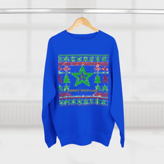 Festive Unisex Crewneck Sweatshirt - Bad Christmas Sweater - Image 8