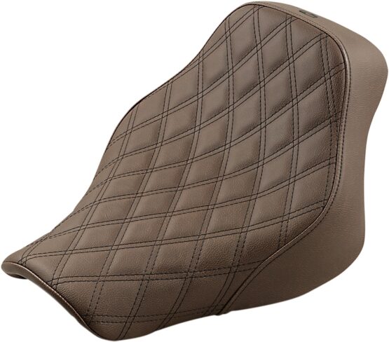 Renegade Lattice Solo Seat Brown Gel