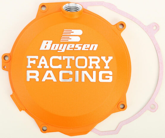 Factory Racing Clutch Cover Orange - Image 2