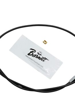 Barnett Vinyl Throttle Cable Black 32 in. L