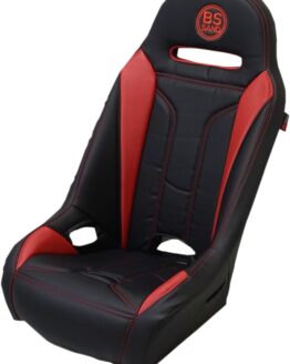 Black/Red Extreme Double T Front Seat