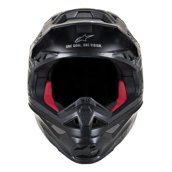 Supertech S-M8 Solid Helmet Matte Black Small - Image 3