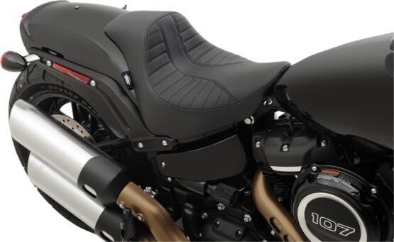 EZ Mount Scorpion Stitched Vinyl Solo Seat - Black