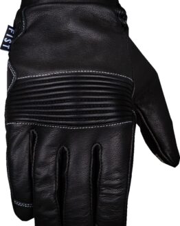 FIST Road Warrior Leather Gloves Black Men's Large