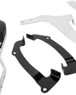 Short Square 14" Sissy Bar Chrome