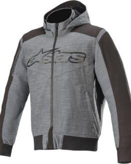 Black & Gray Rhod Armored Hoodie Jacket X-Large