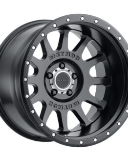 Method MR605 20x10 -24 Offset Matte Black Wheel 5x127