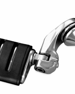 Tour Tech Trident Dually 4in Back Arm With 1-1/4in Clamps Chrome
