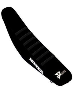 D'Cor Black Seat Cover with Ribs Fits 17-20 Honda CRF250/450