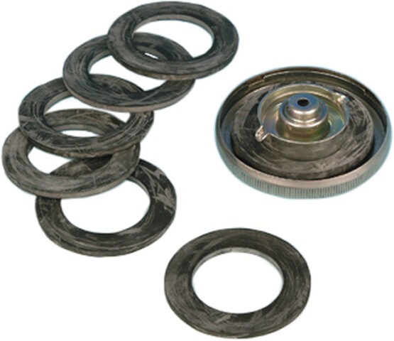 10 Pack "Thick" Fuel Cap Gaskets - 1/8" Thick, 2.275" OD, 1.425" ID - Image 4