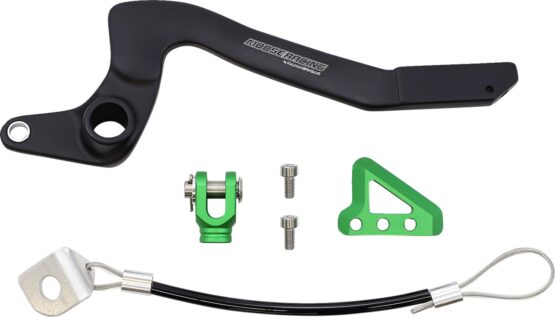 Black & Green Brake Pedal