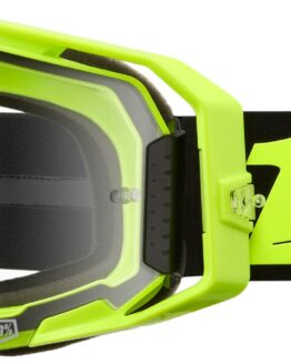 100 Percent Armatic Goggle Neon Yellow Clear Lens