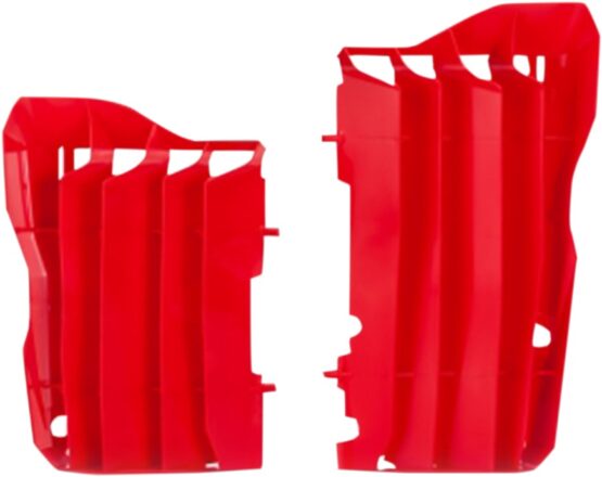 Red Radiator Louvers