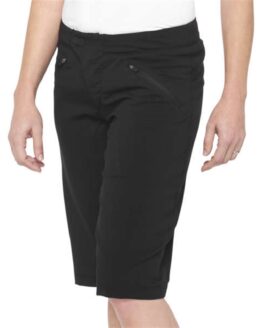 100% Women's Ridecamp Shorts w/ Liner Black XL