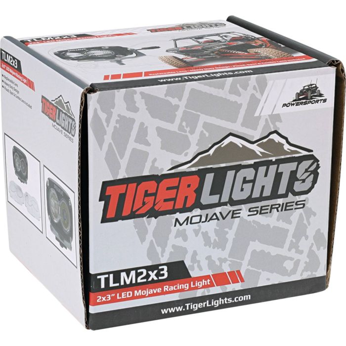 Tiger Lights 2x3 Inch Mojave Series LED Light Flood/Spot Combo - Image 8